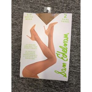 Sam Edelman 2Pack Sheer Tights Womens Size Small